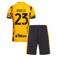 Inter Milan Nicolo Barella #23 Replica Third Minikit 2024-25 Short Sleeve (+ pants)